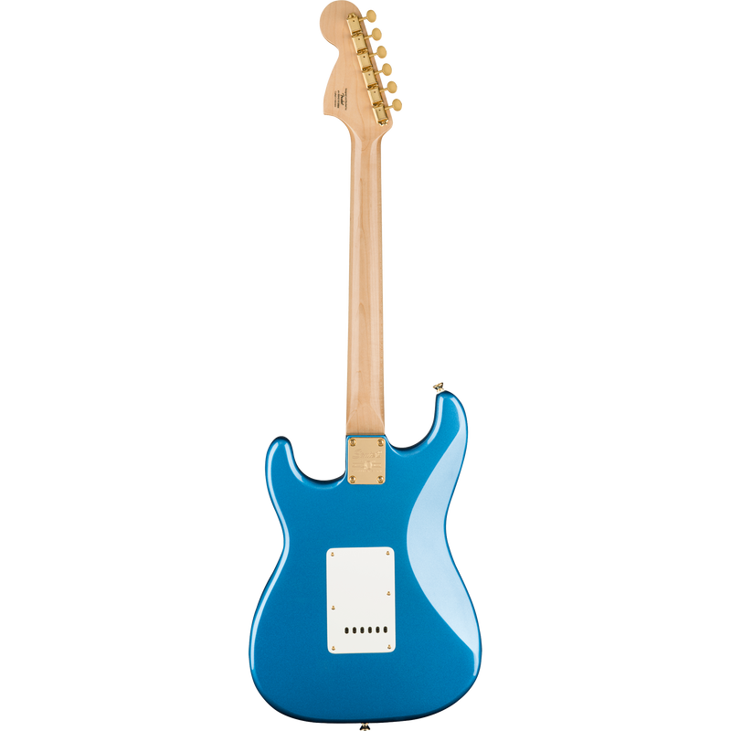 Squier 40th Anniversary Stratocaster - Gold Edition, Laurel Fingerboard, Lake Placid Blue