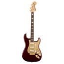 Squier 40th Anniversary Stratocaster - Gold Edition, Laurel Fingerboard, Ruby Red Metallic