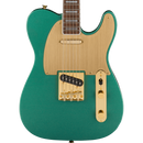 Squier 40th Anniversary Telecaster - Gold Edition, Laurel Fingerboard, Sherwood Green Metallic