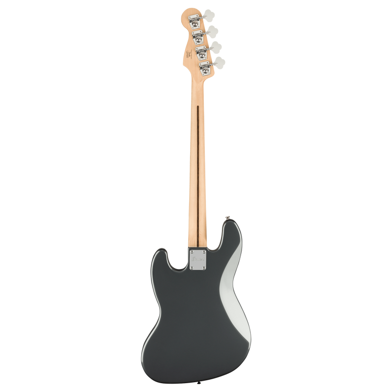 Squier Affinity Series Jazz Bass - Laurel Fingerboard, Black Pickguard, Charcoal Frost Metallic