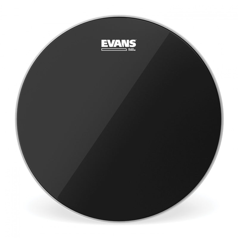 Evans Black Chrome Clear Drumhead, 16"