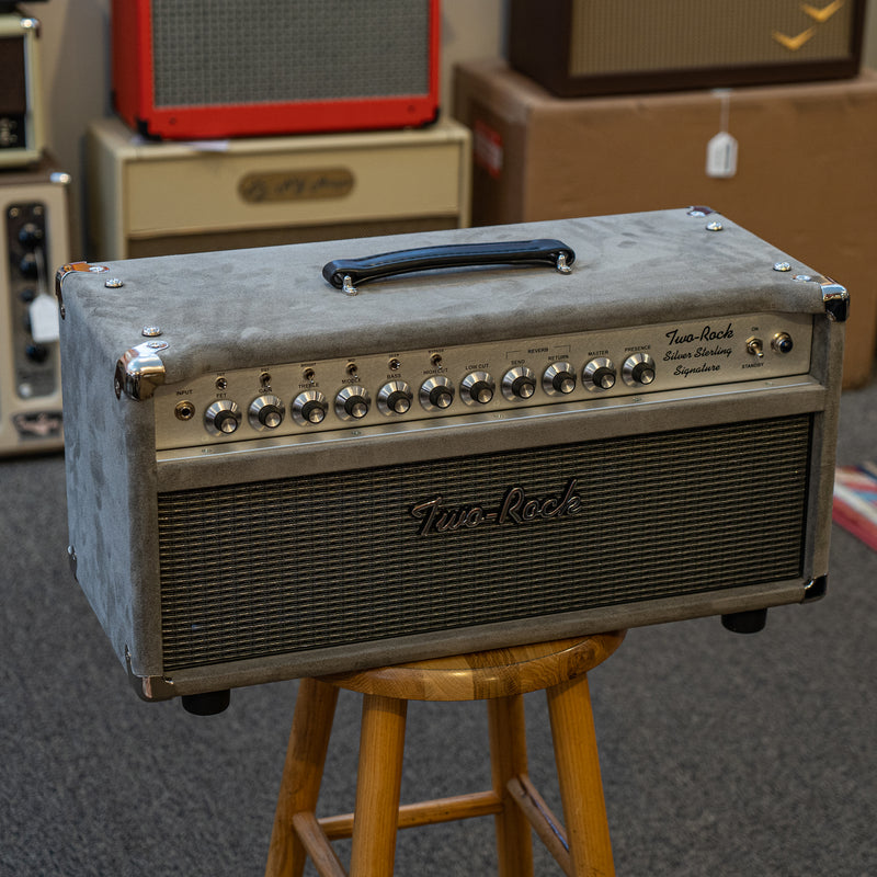 Two-Rock 2x12 Cabinet - Black Bronco Tolex, Black Matrix Grill