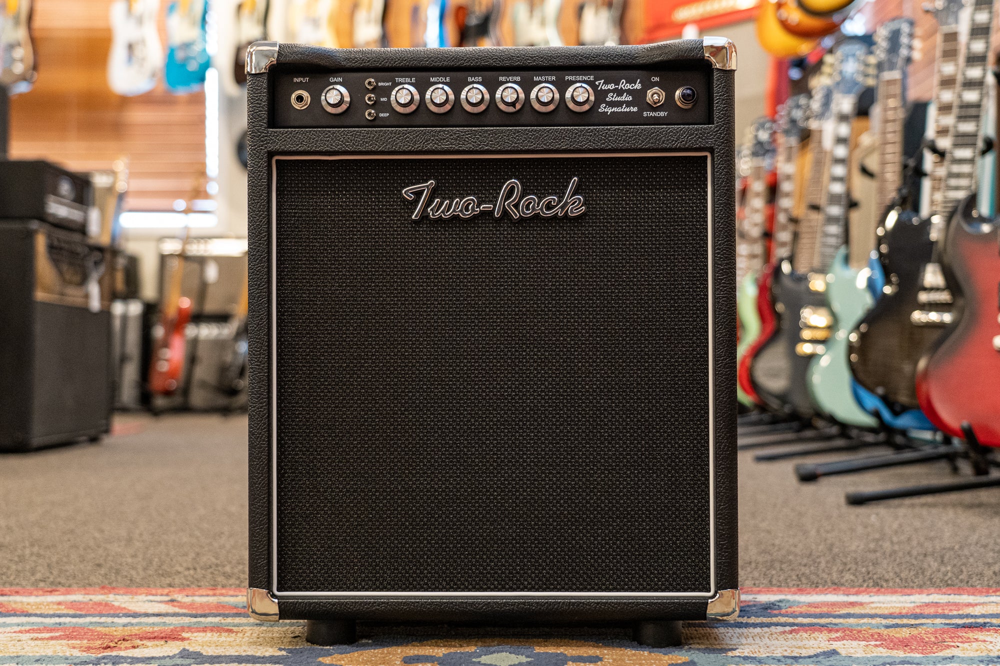 Two-Rock Studio Signature 35-Watt Combo - Black Bronco/Black Matrix