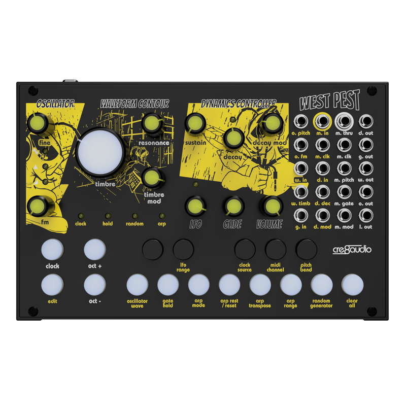 Cre8Audio West Pest Desktop Modular Analog Synthesizer