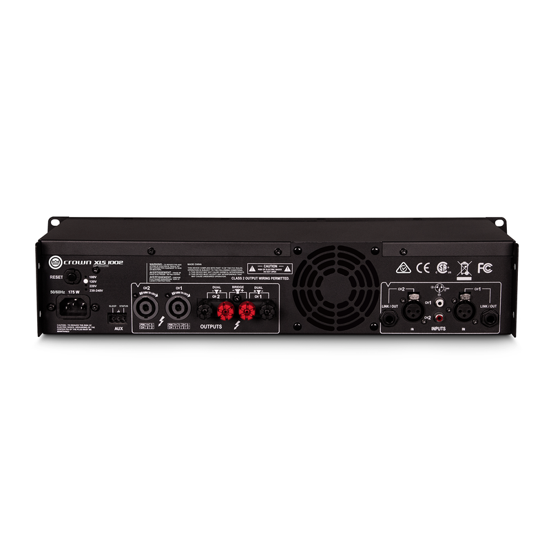 Crown XLS1002  Two-channel 350W @ 4Ω Power Amplifier