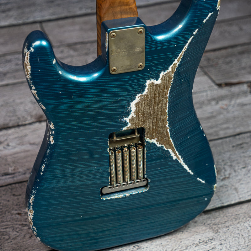 Xotic XSC-2 Heavy Aging - 5A Indian Rosewood Fingerboard, Lake Placid Blue