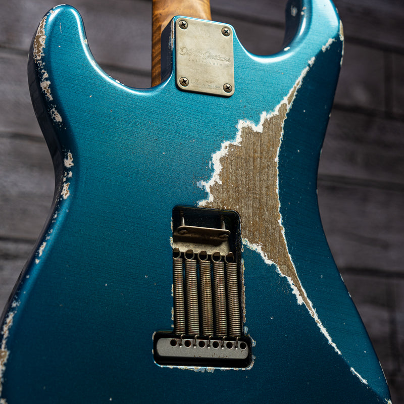 Xotic XSC-2 Heavy Aging - 5A Indian Rosewood Fingerboard, Lake Placid Blue