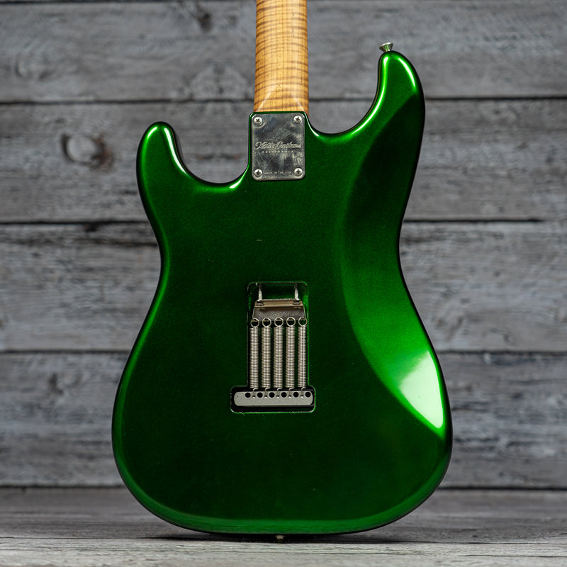 Xotic XSC-2 Light Aging - 5A Roasted Flame Maple, Candy Apple Green