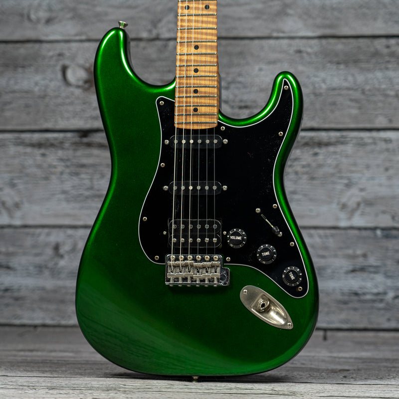Xotic XSC-2 Light Aging - 5A Roasted Flame Maple, Candy Apple Green