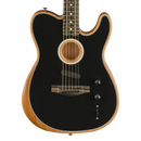 Fender American Acoustasonic Telecaster - Ebony Fingerboard, Black
