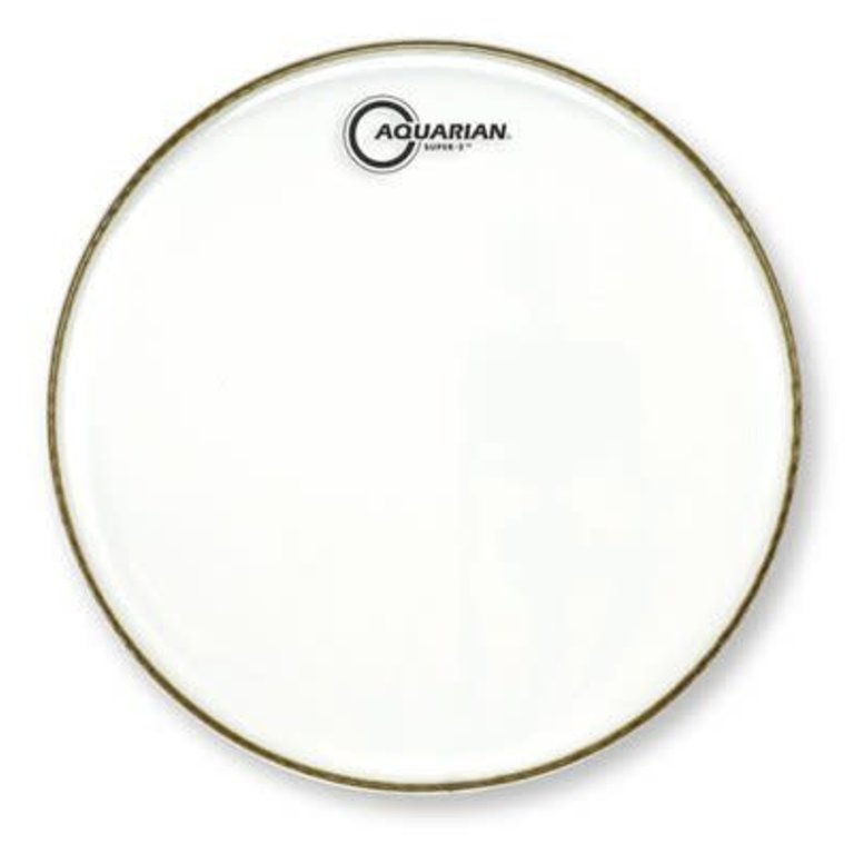 Aquarian Super-2 Clear 5/7 Double Ply Drumhead, 12"
