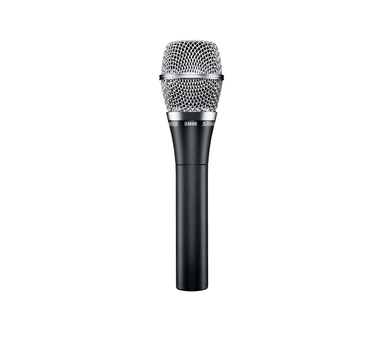 Shure SM86 Cardioid Condenser Handheld Vocal Microphone