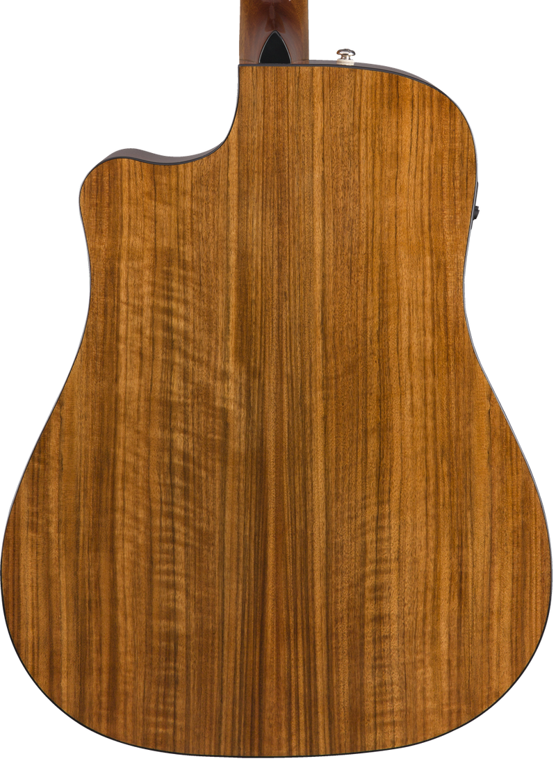 Fender CD-140SCE Dreadnought - Walnut Fingerboard, Natural w/case