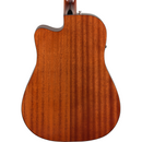 Fender CD-60SCE Dreadnought - Walnut Fingerboard, All-Mahogany