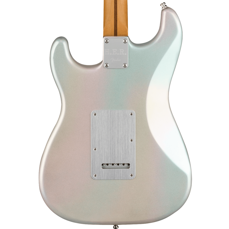 Fender H.E.R. Stratocaster - Maple Fingerboard, Chrome Glow