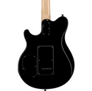 Sterling by Music Man Axis in Black with White Body Binding