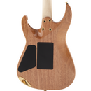 Charvel Pro-Mod DK24 HH FR M Mahogany with Quilt Maple - Maple Fingerboard, Dark Amber
