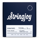 Stringjoy Signatures 9.5/46 Nickel Wound 6-String Balanced Super Light Plus