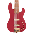 Charvel Pro-Mod San Dimas Bass JJ V - Caramelized Maple Fingerboard, Candy Apple Red