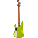 Charvel Pro-Mod San Dimas Bass PJ IV - Caramelized Maple Fingerboard, Lime Green Metallic