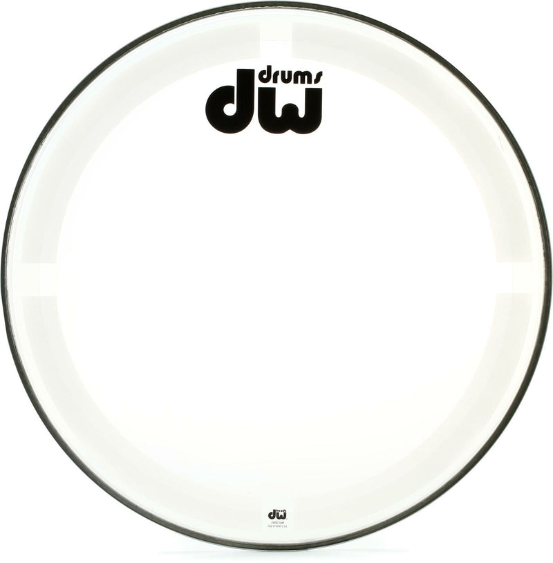 DW Coated Clear Bass Drum Head, 22"