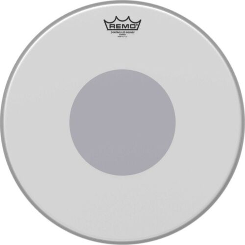 Remo Coated Controlled Sound Drum Head w/ Black Dot On Bottom, 16"