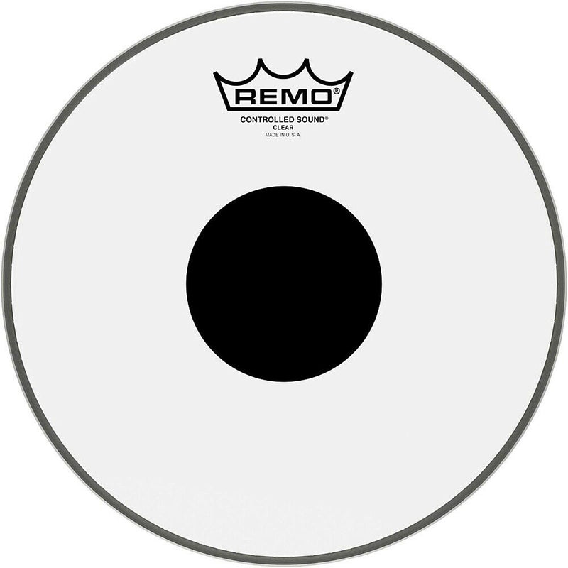 Remo Controlled Sound Black Dot Batter Head, 10"