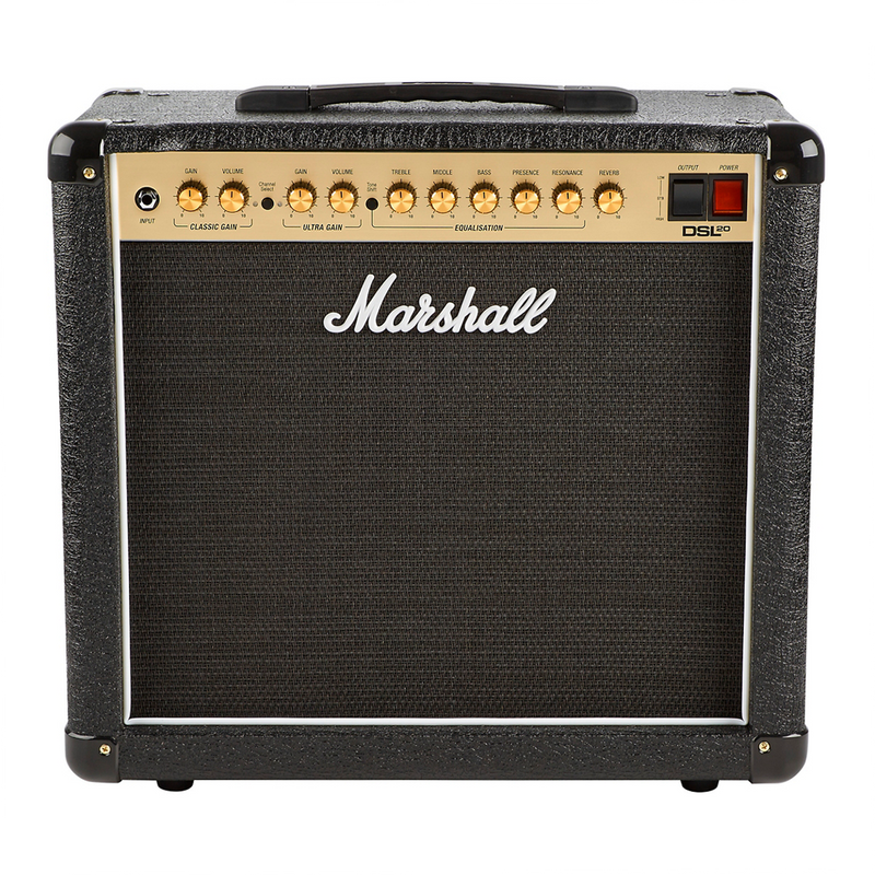 Marshall DSL20CR 20W All-Valve 2 Channel, 1X12" Combo With Digital Reverb