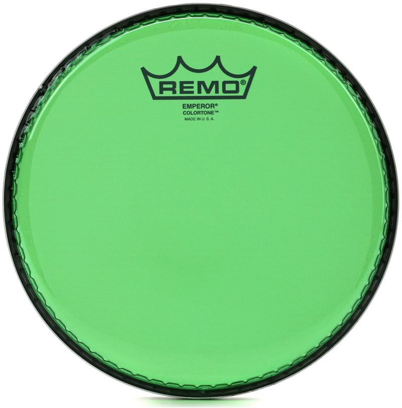 Remo Emperor Colortone Green, 8"