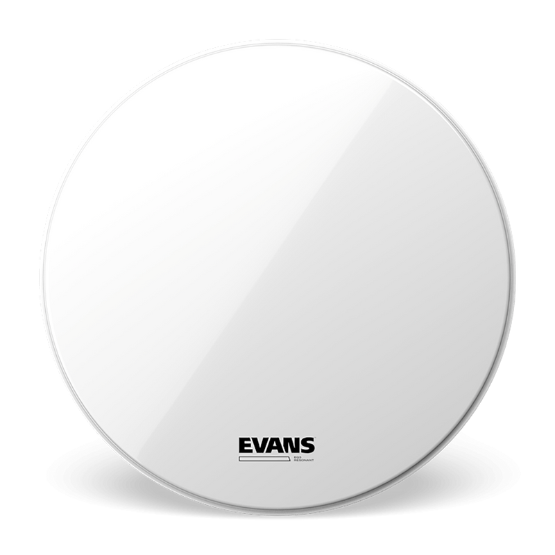 Evans EQ3 Resonant Smooth White, No Port - 22"