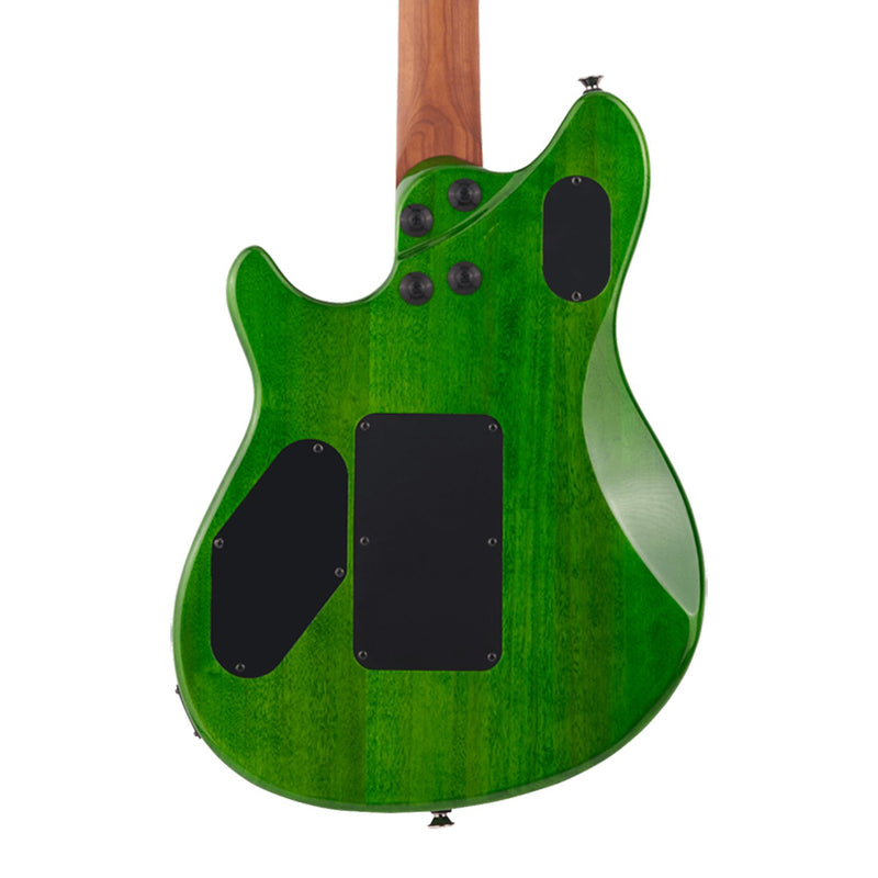 EVH Wolfgang WG Standard QM - Baked Maple Fingerboard, Transparent Green