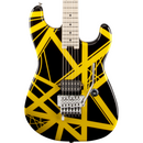 EVH Striped Series Black with Yellow Stripes
