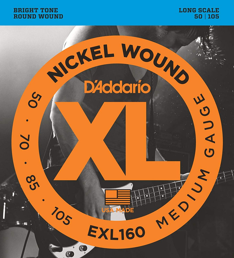 D'Addario Set Bass Xl 50-105 Long Scale