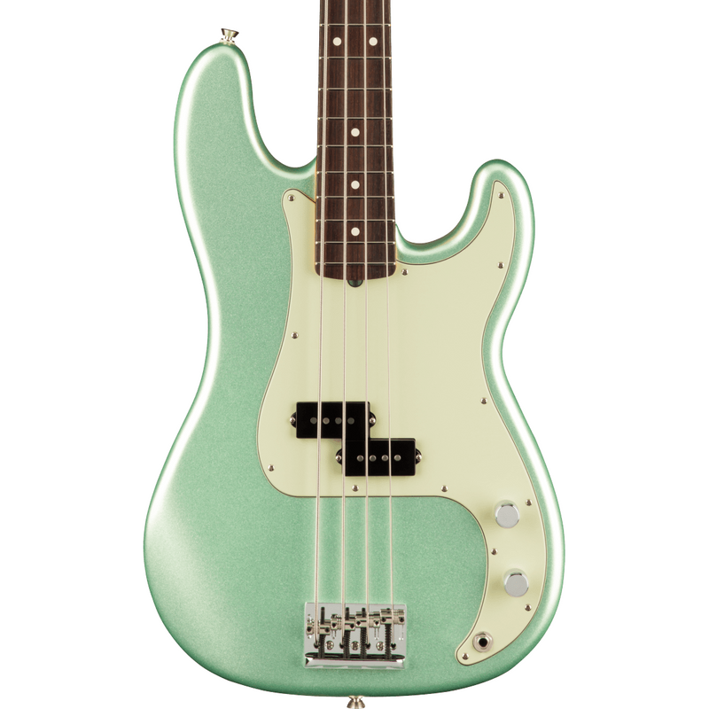 Fender American Professional II Precision Bass - Rosewood Fingerboard, Mystic Surf Green