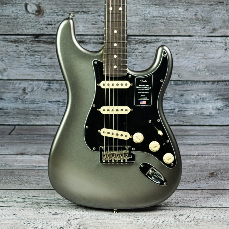 Fender American Professional II Stratocaster - Rosewood Fingerboard, Mercury