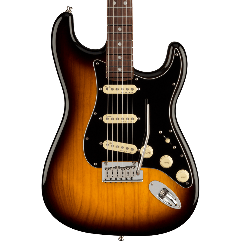 Fender American Ultra Luxe Stratocaster - Rosewood Fingerboard, 2-Color Sunburst