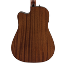 Fender CD-60SCE Dreadnought - Walnut Fingerboard, Natural