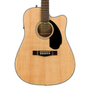 Fender CD-60SCE Dreadnought - Walnut Fingerboard, Natural