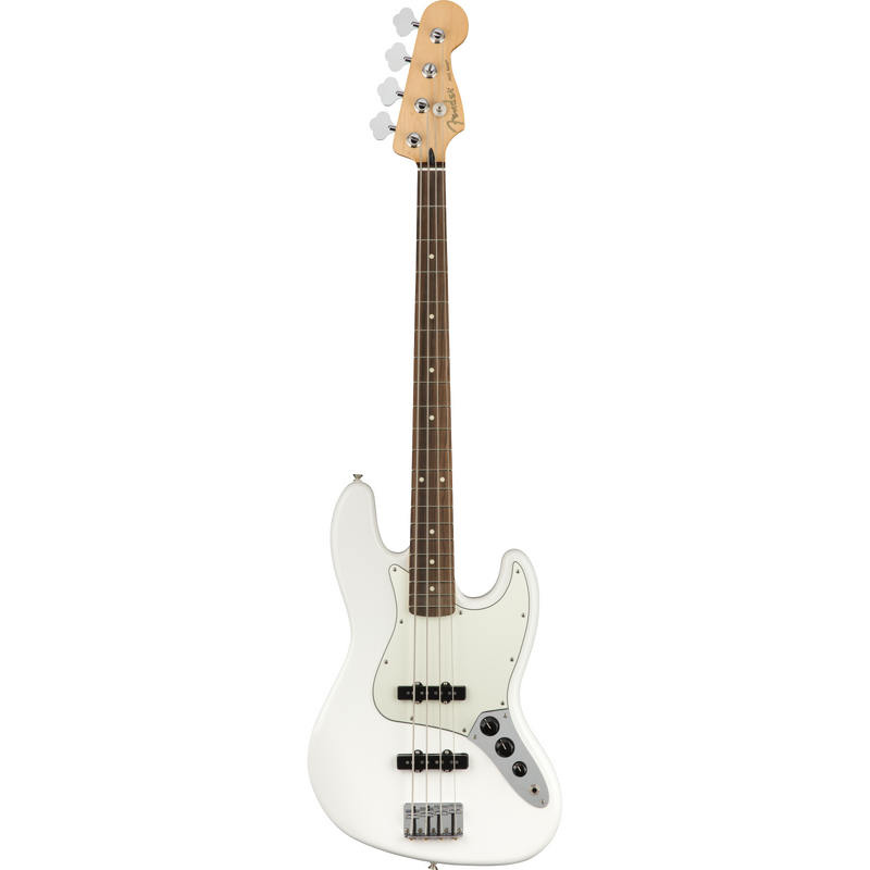 Fender Player Jazz Bass - Pau Ferro Fingerboard, Polar White