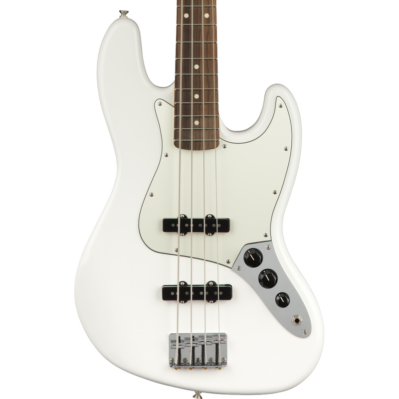 Fender Player Jazz Bass - Pau Ferro Fingerboard, Polar White
