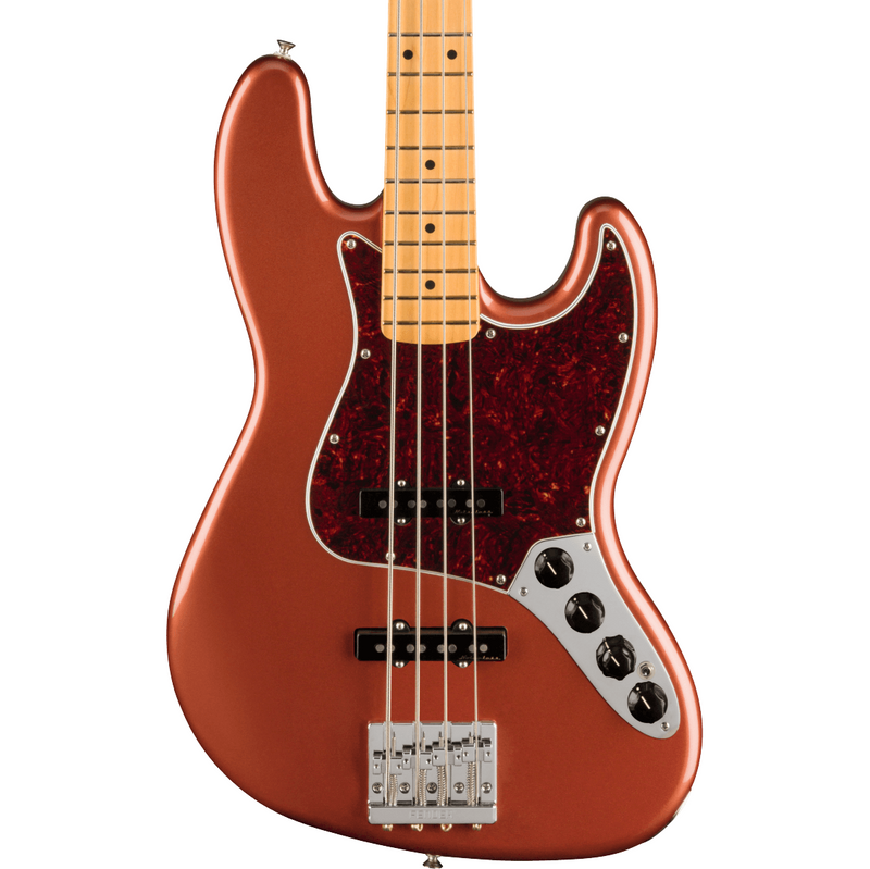 Fender Player Plus Jazz Bass - Maple Fingerboard, Aged Candy Apple Red