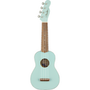 Fender Venice Soprano Uke - Walnut Fingerboard, Daphne Blue