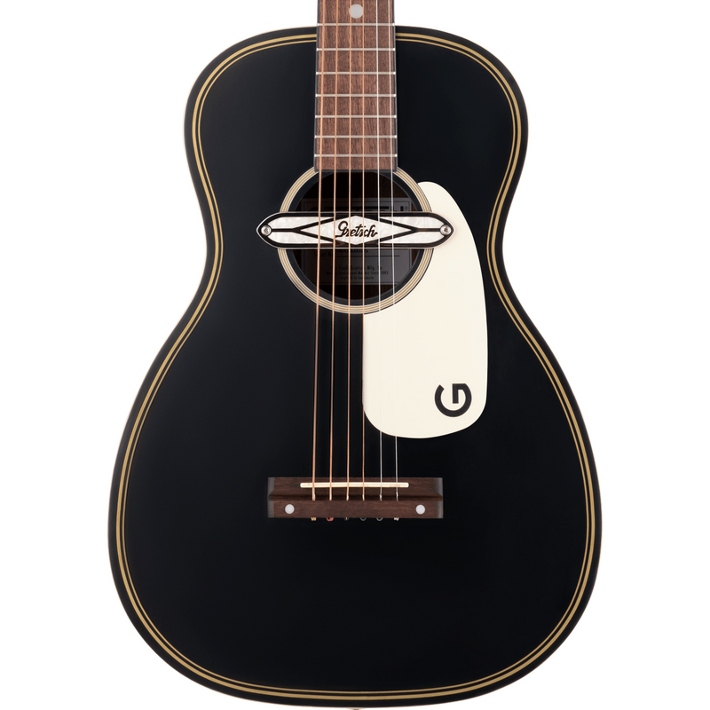 Gretsch G9520E Gin Rickey Acoustic/Electric with Soundhole Pickup - Walnut Fingerboard, Smokestack Black