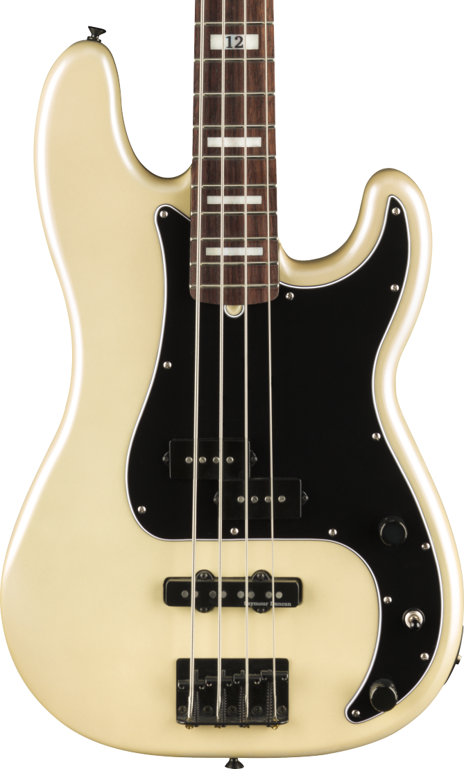 Fender Duff McKagan Deluxe Precision Bass - Rosewood Fingerboard, White Pearl