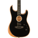 Fender American Acoustasonic Strat - Ebony Fingerboard, Black