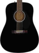 Fender CD-60S Dreadnought - Walnut Fingerboard, Black