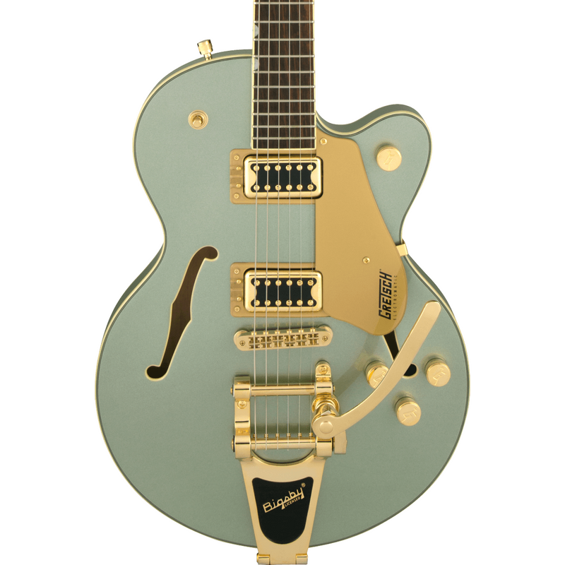 Gretsch G5655TG Electromatic Center Block Jr. Single-Cut with Bigsby and Gold Hardware - Laurel Fingerboard, Aspen Green