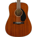 Fender CD-60S Dreadnought - Walnut Fingerboard, All-Mahogany