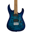 Charvel Pro-Mod DK24 HH 2PT CM QM - Caramelized Maple Fingerboard, Chlorine Burst