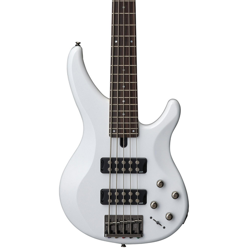 Yamaha TRBX305 5-String Electric Bass - White